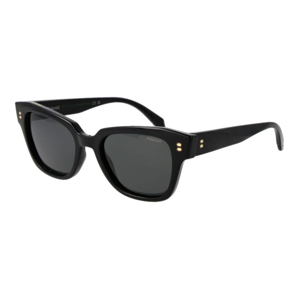 Polaroid Black Plastic Women's Sunglasses
